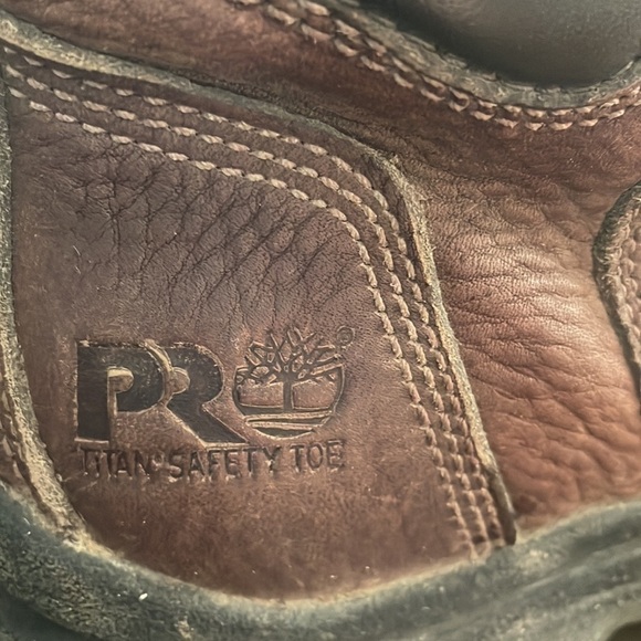 Timberland Pro series steel toe boots sz8 main image 9